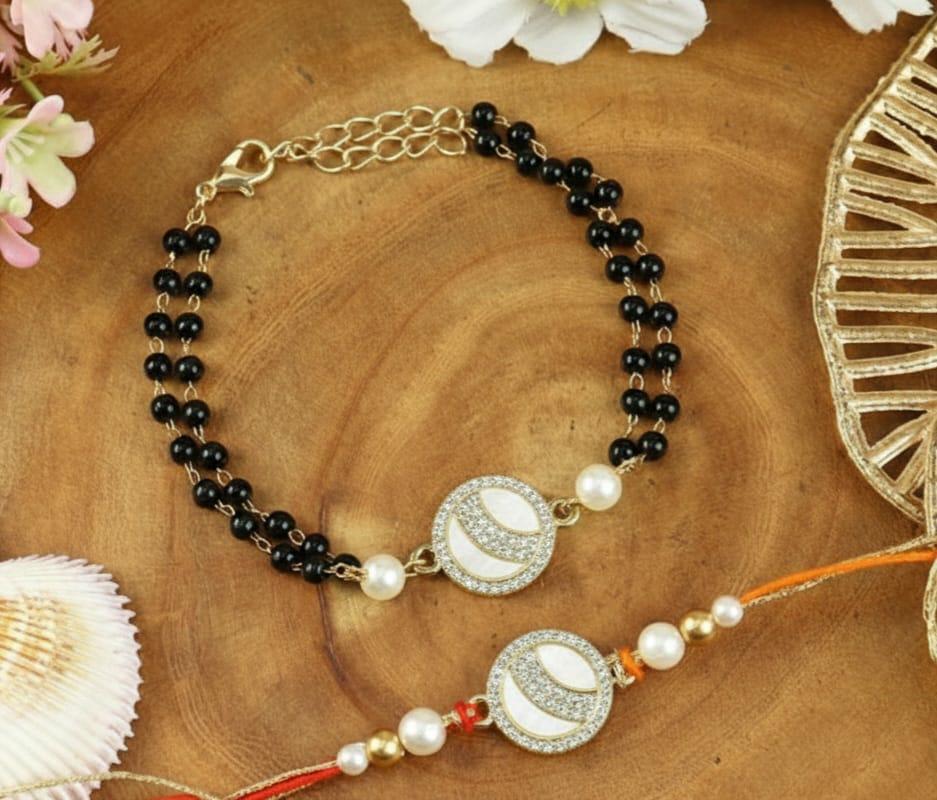 Bhai Bhabhi Watch Rakhi Set